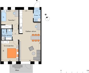 Photo 11. Apartment, Cirkelbuen, Hillerød 