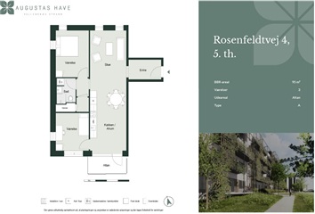 Photo 11. Apartment, Rosenfeldtvej, Vallensbæk Strand 