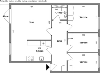Photo 1. Apartment, Volmersgade, Vejle 