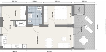 Billede 7. Lejlighed, Bøgeskovgårdsvej, Helsinge 