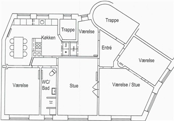 Billede 5. Lejlighed, Nørrebrogade, København N 