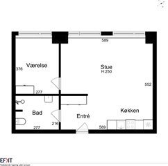 Billede 2. Lejlighed, Sølvgade, Herning 