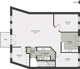 Billede 8. Lejlighed, Bredgade, Herning 