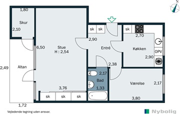 Photo 9. Apartment, Kongevejen, Holte 