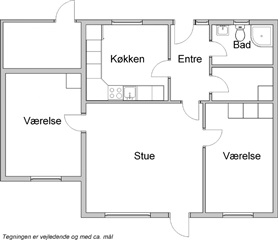 Billede 1. Lejlighed, Lauralyst, Holstebro 