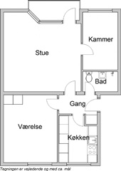 Billede 1. Lejlighed, Holbergsvej, Holstebro 