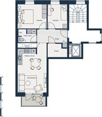 Photo 4. Apartment, Slangerupgade, Hillerød 