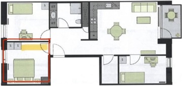 Photo 2. Room, Teglholmsgade, København SV 