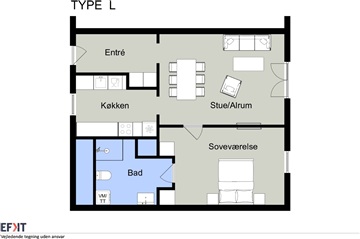 Photo 1. Apartment, Vejgaard Bymidte, Aalborg 