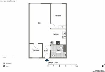 Photo 13. Apartment, Skt. Hans Gade, Odense C 