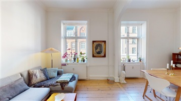 Billede 1. Lejlighed, Wesselsgade, København N 