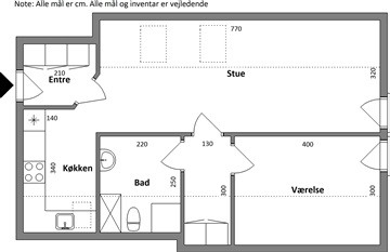 Photo 1. Apartment, Skomagertorvet, Nibe 