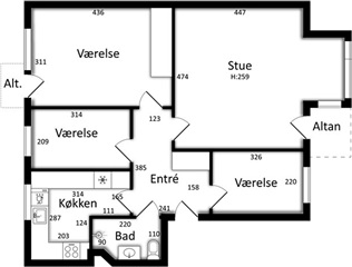 Photo 8. Apartment, Langelandsgade, Aarhus C 