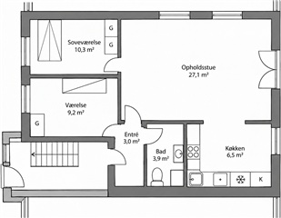 Photo 11. Apartment, Odinparken, Viborg 