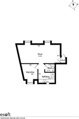 Photo 2. Apartment, Ladegårdsgade, Aalborg 