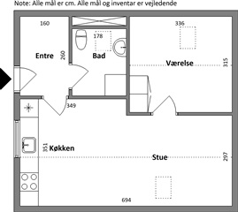 Photo 1. Apartment, Bøgevænget, Brande 