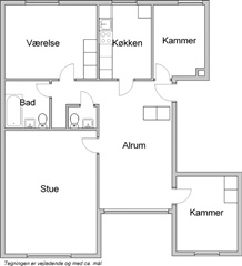 Photo 1. Apartment, Asagården, Holstebro 