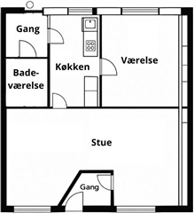 Billede 8. Lejlighed, Søndergade, Rødkærsbro 