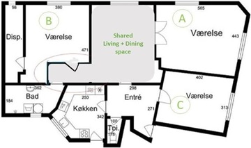 Photo 12. Room, Bispeengen, Frederiksberg 