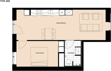 Photo 1. Apartment, Gartnerbyen, Odense V 