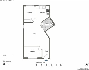 Photo 11. Apartment, Skt. Hans Gade, Odense C 
