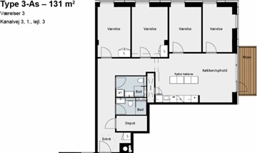 Photo 12. Apartment, Kanalvej, Kongens Lyngby 