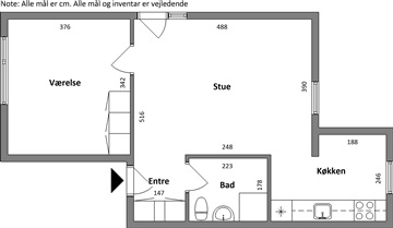 Billede 1. Lejlighed, Thrigesvej, Herning 