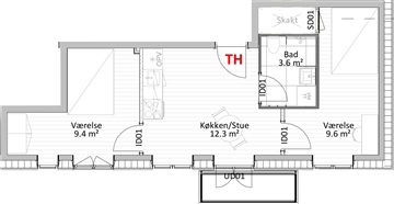 Billede 8. Lejlighed, Theklavej, København NV 