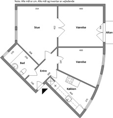 Billede 1. Lejlighed, Vesterbrogade, Holstebro 