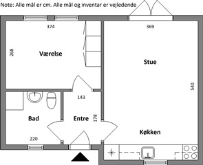 Photo 1. Apartment, Gimsinghoved, Struer 