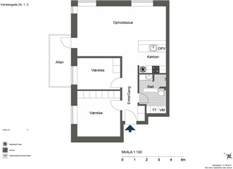 Billede 12. Lejlighed, Kanslergade, Odense C 