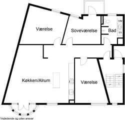 Billede 22. Lejlighed, Niels Brocks Gade, København V 
