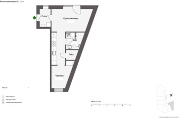 Billede 8. Lejlighed, Munkemøllestræde, Odense C 