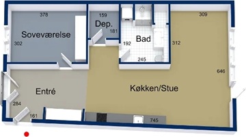 Billede 9. Lejlighed, Farumgade, København N 