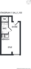 Billede 17. Lejlighed, Finsensvej, Frederiksberg 