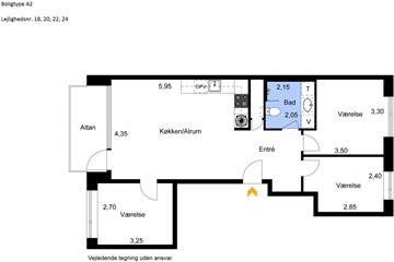 Billede 13. Lejlighed, Dieselvej, København SV 
