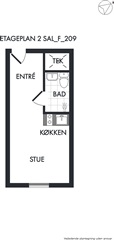 Billede 17. Lejlighed, Finsensvej, Frederiksberg 