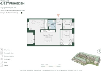 Billede 7. Lejlighed, Virkelund Allé, Albertslund 