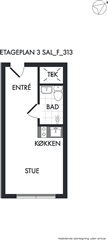 Billede 17. Lejlighed, Finsensvej, Frederiksberg 