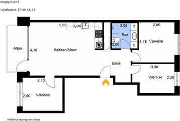 Billede 13. Lejlighed, Dieselvej, København SV 