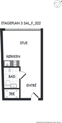 Billede 17. Lejlighed, Finsensvej, Frederiksberg 