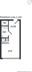 Billede 17. Lejlighed, Finsensvej, Frederiksberg 