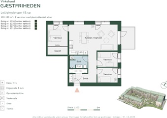 Billede 5. Lejlighed, Virkelund Allé, Albertslund 