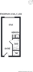 Billede 17. Lejlighed, Finsensvej, Frederiksberg 