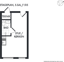 Billede 17. Lejlighed, Finsensvej, Frederiksberg 