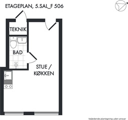 Billede 17. Lejlighed, Finsensvej, Frederiksberg 
