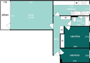 Photo 1. Apartment, Rebæk Søpark, Hvidovre 