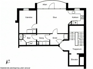 Photo 3. Apartment, Blegkilde Alle, Aalborg 