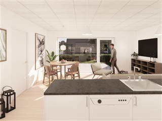 Photo 1. Apartment, Kastanjelunden, Årslev 
