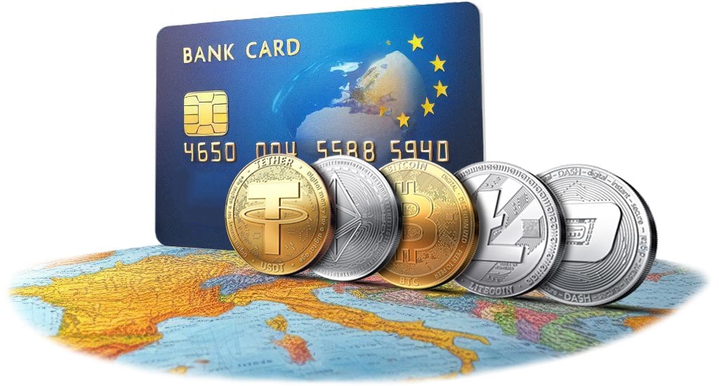 Обмін на банківські карти EUR